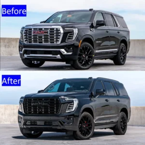 6 Emblem Sets Grille Rear & Lettering for 2021-2026 GMC Yukon Denali AT4 SLT - Image 15