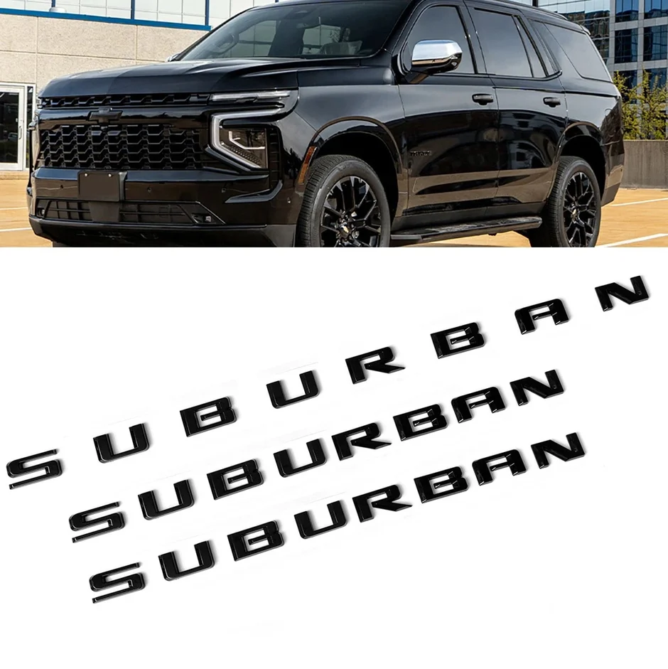 Emblem Sets for 2021-2026 Chevrolet Suburban High Country RST LT Badge Kits - Image 7