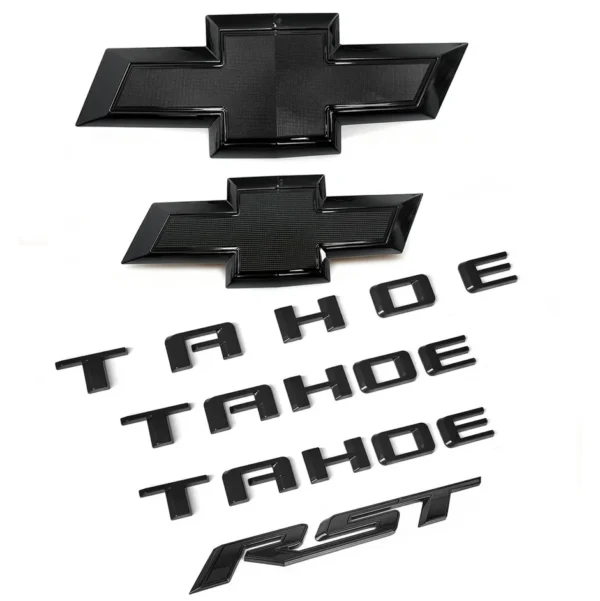 Emblem Sets for 2021-2026 Chevrolet Tahoe High Country RST LT Badge Kits